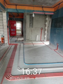 惠州浩天装修御景城花园180美式简约风格工地案例