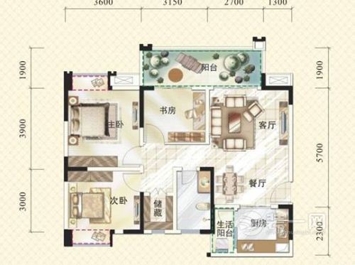 平面效果图